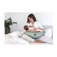 Poofi organikus pamut szoptatós párna huzat - Zsályazöld