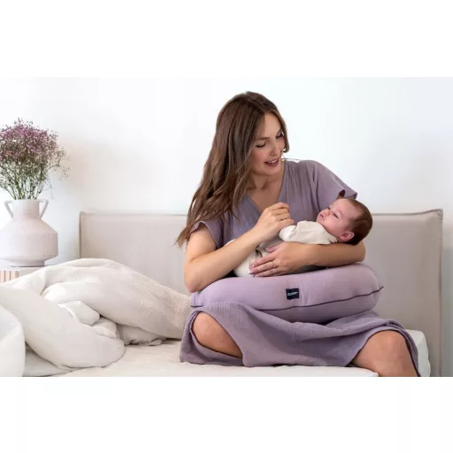 Poofi organikus pamut szoptatós párna huzat - Chloé