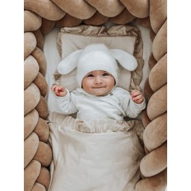 Soft fonott rácsvédő 200cm - Karamell