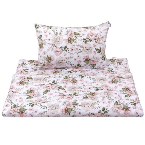 Basic ovis ágynemű huzat 100x135 + 40x60 cm - Titkos kert
