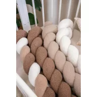 Soft fonott rácsvédő 180 cm - Bézs boucle