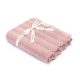 My Memi TOLL bambusz-pamut kötött takaró - Púder rózsaszín