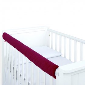 Mamo-Tato fog- és rágásvédő kiságyra - Bordó
