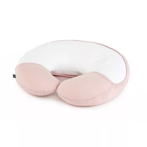 Poofi Hygienic vízálló pamut szoptatós párna - Púder rózsaszín