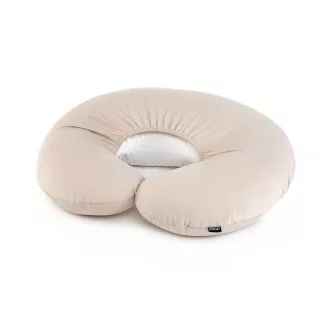 Poofi Hygienic vízálló pamut szoptatós párna - Latte