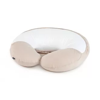 Poofi Hygienic vízálló pamut szoptatós párna - Latte