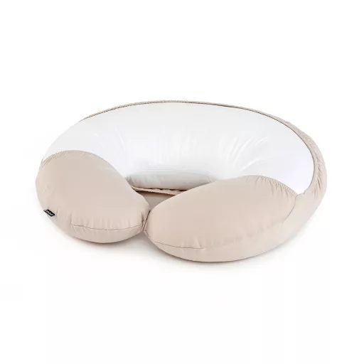 Poofi Hygienic vízálló pamut szoptatós párna - Latte