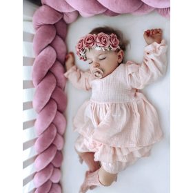 Soft fonott rácsvédő 200cm - Mályva