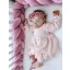 Soft fonott rácsvédő 200cm - Mályva