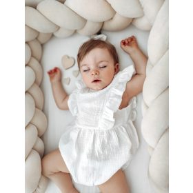 Soft fonott rácsvédő 200cm - Ekrü