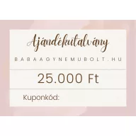 Ajándékutalvány 25000 Ft értékben