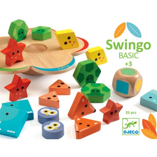 DJECO Társasjáték - Egyensúlyban építő - SwingoBasic