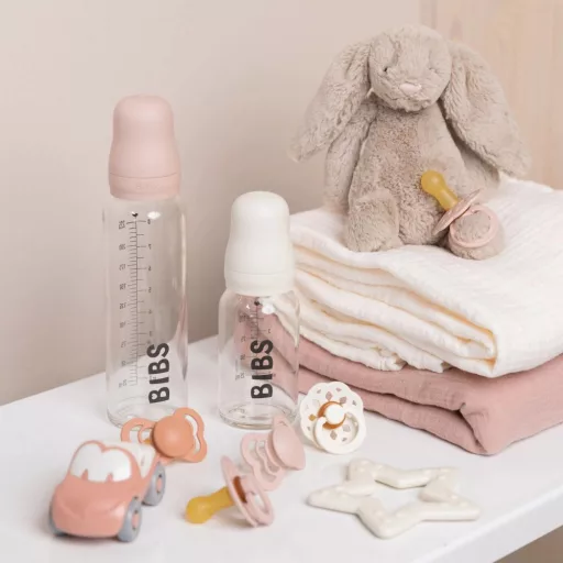 BIBS cumisüveg szett - krémfehér - 110 ml