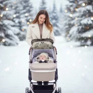 Makaszka zsebes kézmelegítő - Gyöngyház mályva