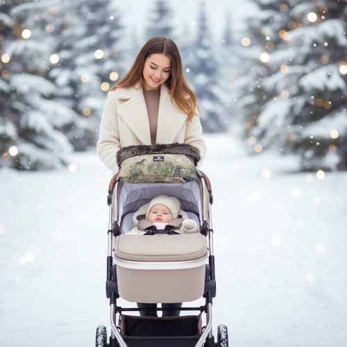 Makaszka zsebes kézmelegítő - Gyöngyház mályva