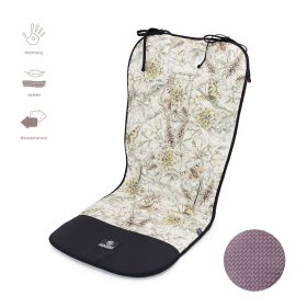   Makaszka memóriahabos velvet babakocsi betét - Dream garden