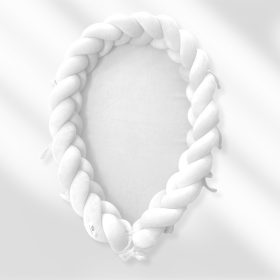 Elegance fonott babafészek - Karamell