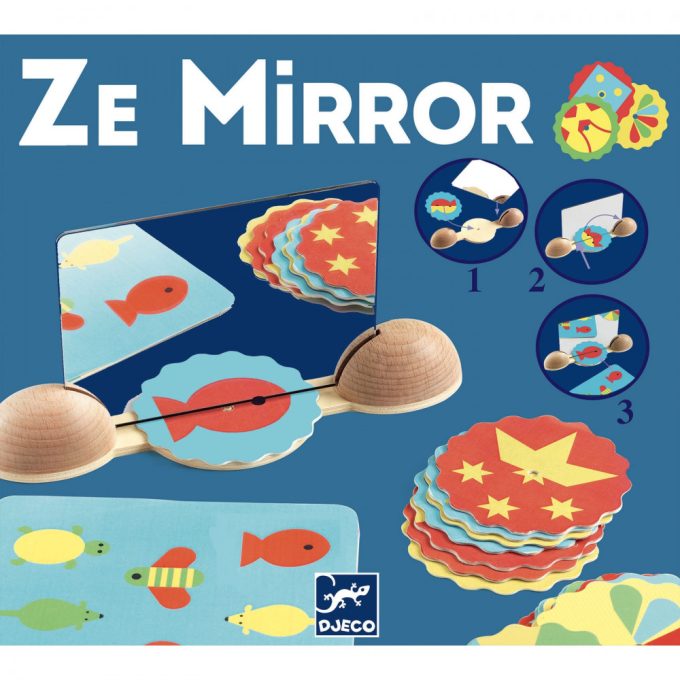DJECO Képkirakó - Tükrözõ halak - Ze Mirror Images