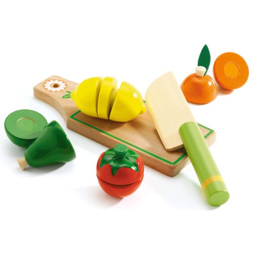 DJECO Szeletelhető gyümölcsök - Fruits & vegetables to cut