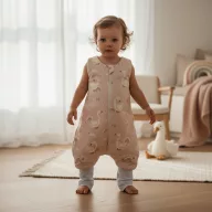   Happy tipegő hálózsák - Lúdmilla rózsaszín 86-os bélelt