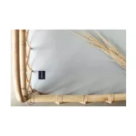 Poofi organikus pamut lepedő - Szürke 70x140-es