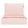 Prémium babaágynemű garnitúra 2 részes huzat 90x120+40x60 cm - Rózsaszín fodros