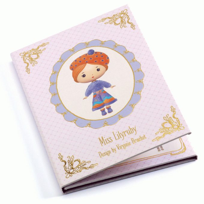 Djeco Tinyly - Miss Lilyruby - Stickers removable