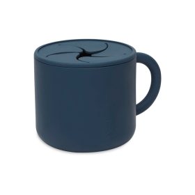 Minimal szilikon nasitartó - kék