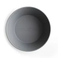 Mushie lekerekített mélytányér - füst