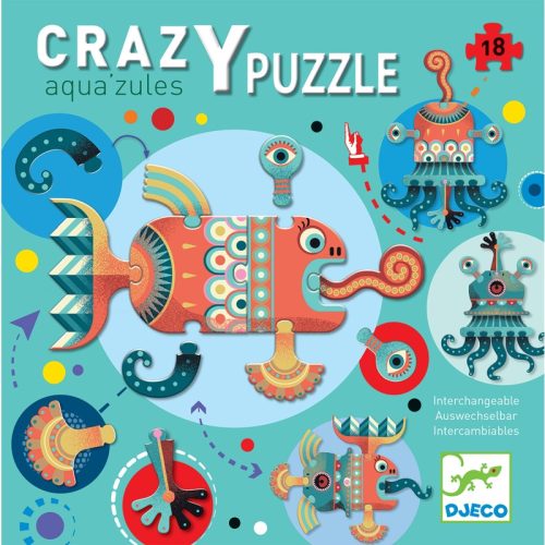 Djeco Óriás puzzle - Aqua'zules