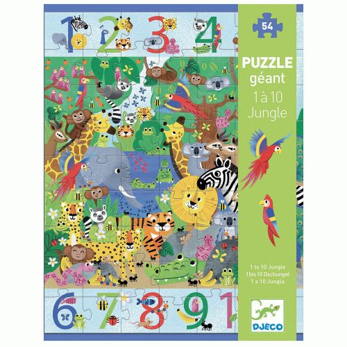 Djeco Megfigyeltető puzzle - Dzsungelben - Jungle