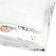 Makaszka Szafari M oviságynemű szett összehajtva zsiráfos és oroszlános mintával