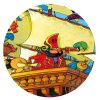 Djeco Formadobozos puzzle - Barbarossa hajója - Barbarossa's Boat