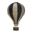 Dekor hőlégballon - Fekete - Arany M