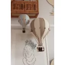 Dekor hőlégballon - Bézs krémfehérrel S