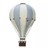 Dekor hőlégballon - Krém - Világosszürke M