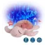 Cloud B zenélő projektoros éjjeli fény fehér zajjal - teknős pink