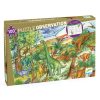 Djeco Megfigyeltető puzzle - Dinoszauruszok 100 db-os