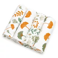   Soft mintás textil pelenka válogatás 4 db-os - páfrányfenyő