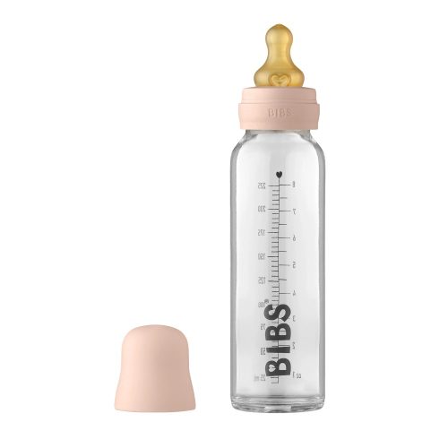 BIBS cumisüveg szett - púderrózsaszín - 225 ml