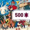 Djeco Művész puzzle - Fantasztikus zenekar, 500 db-os - Fantasy Orchestra