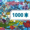 Djeco Művész puzzle - Föld és tenger, 1000 db-os - Land and Sea