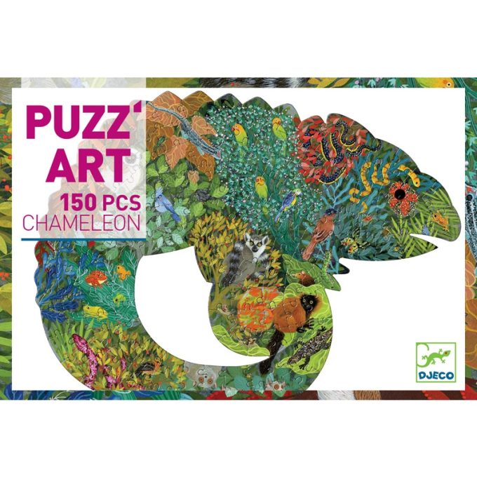 Djeco Művész puzzle - Kameleon
