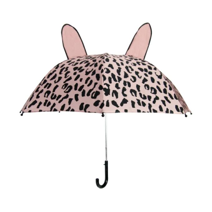 Gyerek esernyő - Púder leopárd