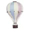 Dekor hőlégballon - Rózsaszín - Vanília - Babakék S