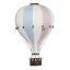 Dekor hőlégballon - Rózsaszín - Vanília - Babakék S