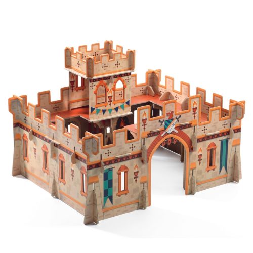 DJECO Építőjáték - Középkori vár - Medieval castle