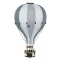 Dekor hőlégballon - Zöld - Fehér - Szürke M