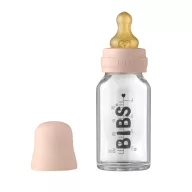BIBS cumisüveg szett - púderrózsaszín - 110 ml