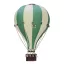 Dekor hőlégballon - Zöld - Bézs M